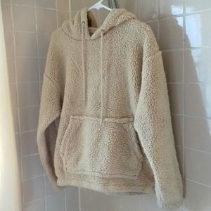 NWOT Furry Hoodie